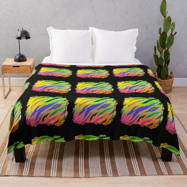 Item preview, rainbow animal skin print designed and sold by Delicarte.