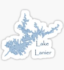 Pegatina Lago Lanier Georgia