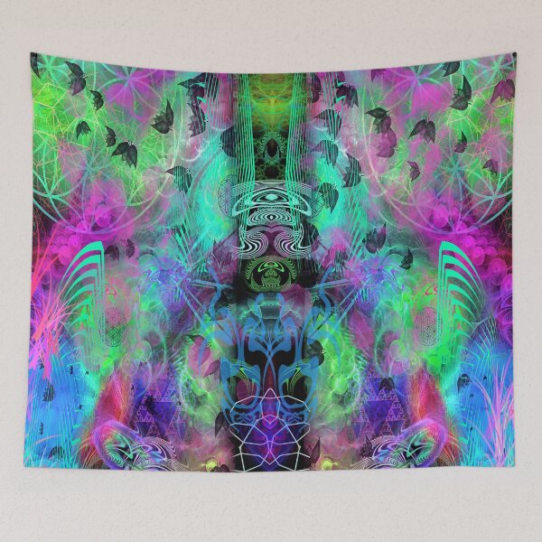 Item preview, Leaves Fall By Moon Glow (Pastel Visionary Fantasy Art- Discordant Dreams/DiscordDreams) designed and sold by Discordant Dreams Art.