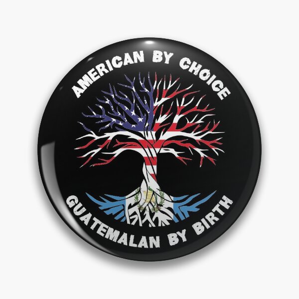 Item preview, Guatemalan By Birth American By Choice, Half Guatemalan Half American Flag, Guatemalan Roots Tree designed and sold by ArtsyloShop.