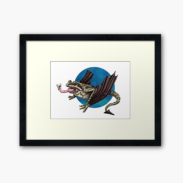 Item preview, llamhigyn y dwr (Welsh mythology evil frog) designed and sold by CharlieCreature.