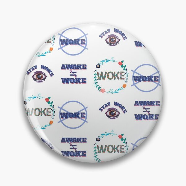 Item preview, Sticker pack Awake but not woke, woke, not woke designed and sold by Yellowsprint.