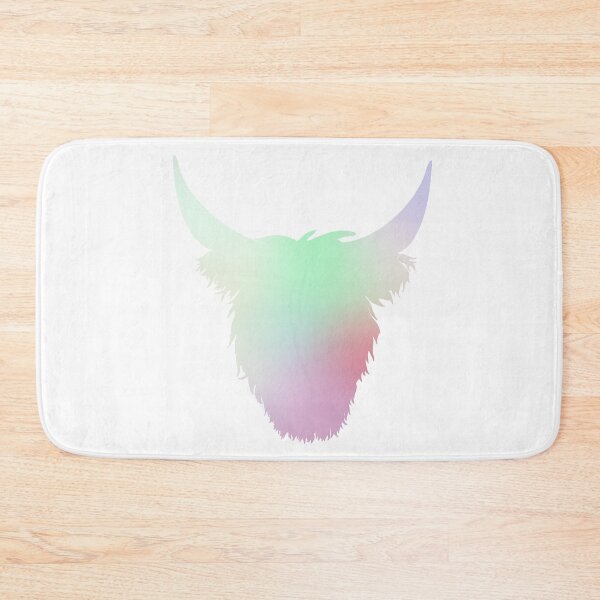 Item preview, Highland cow neon colors | animal illustration art | designed and sold by Rinse van Ham.