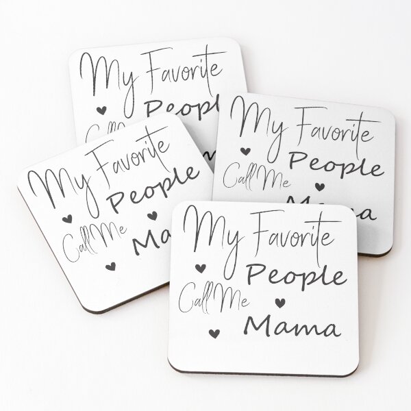 Item preview, My Favorite People Call Me Mama designed and sold by KElife.
