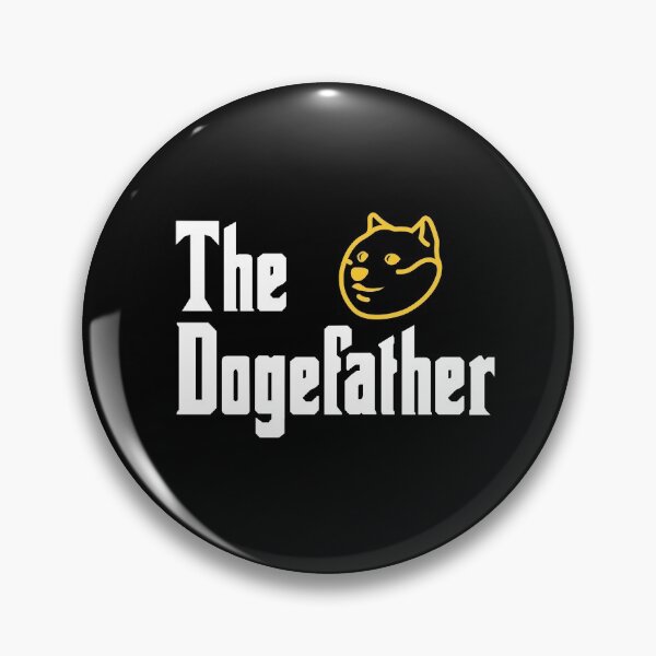 Item preview, The Dogefather Dogecoin designed and sold by EclairVanilla.