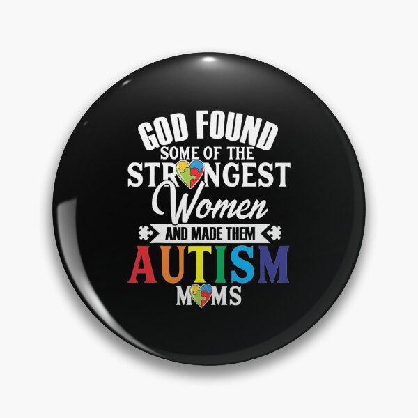 Item preview, Autism Mom God Found Some Of The Strongest designed and sold by JacquelineEl.