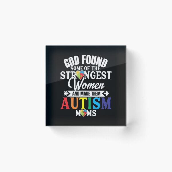 Item preview, Autism Mom God Found Some Of The Strongest designed and sold by JacquelineEl.