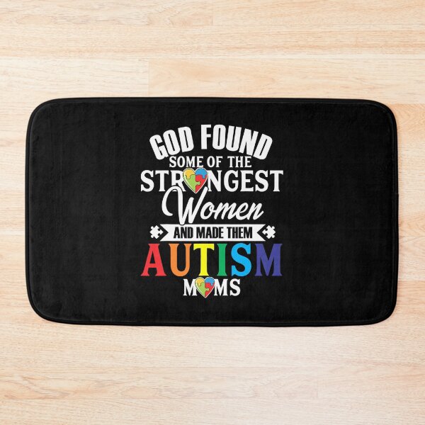 Item preview, Autism Mom God Found Some Of The Strongest designed and sold by JacquelineEl.