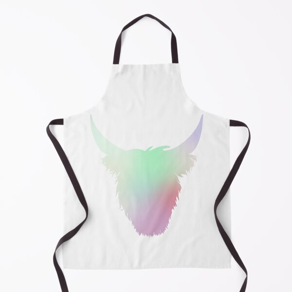 Item preview, Highland cow neon colors | animal illustration art | designed and sold by Rinse van Ham.