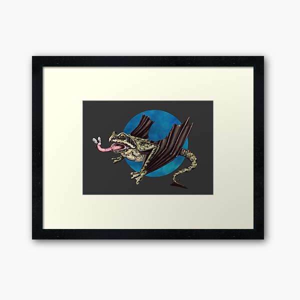 Item preview, llamhigyn y dwr (Welsh mythology evil frog) in Grey designed and sold by CharlieCreature.
