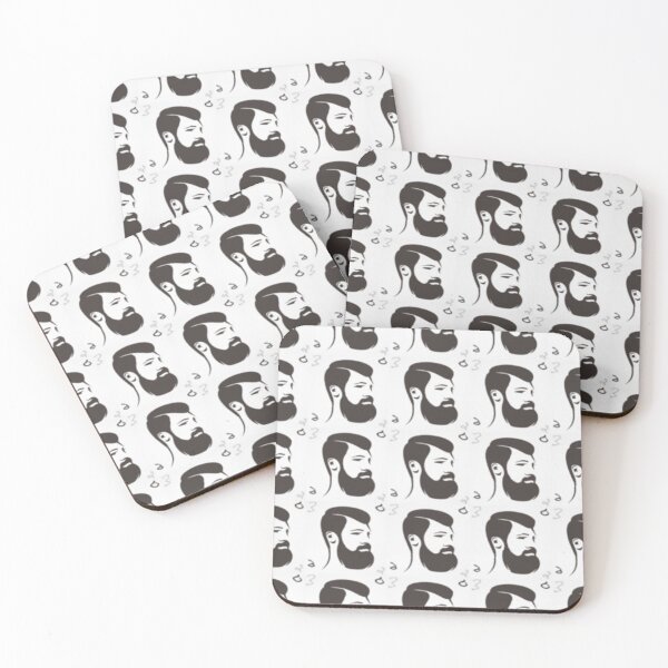 Item preview, Bearded man pattern designed and sold by tetibright.