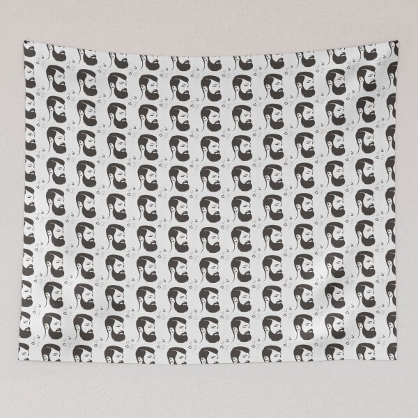Item preview, Bearded man pattern designed and sold by tetibright.