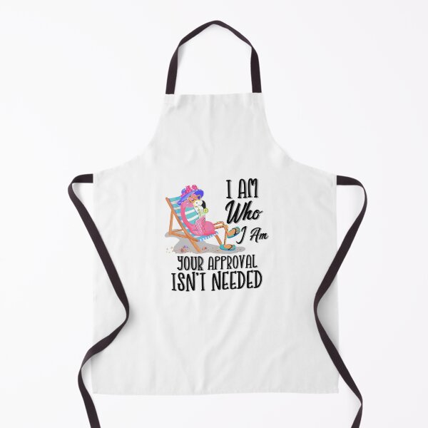 Item preview, I am and Your Approval Isn't Needed Funny Flamingo designed and sold by magicos1.
