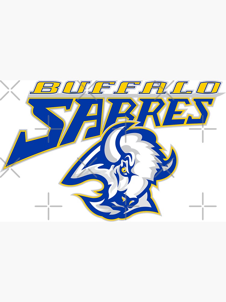 buffalo sabers reverse retro' Magnet for Sale by Hungry Hungry Buffalo