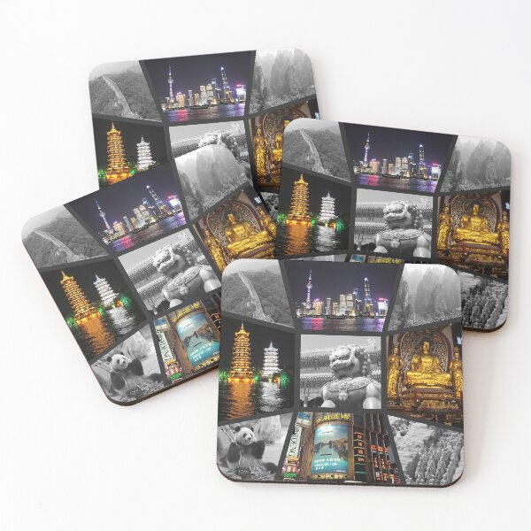 Item preview, China Asia Asia landmarks skyline designed and sold by BullDesignsShop.