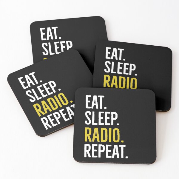 Item preview, Eat Sleep Radio Repeat Ham Radio designed and sold by Luna1Shop.