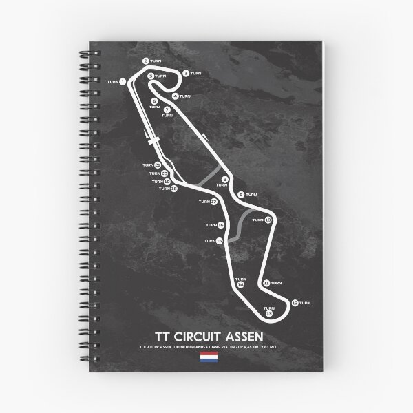 Item preview, Assen TT Circuit designed and sold by Tracksters.