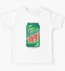 Mountain Dew can Kids Tee
