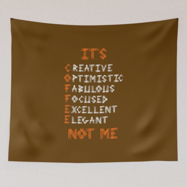 Item preview, COFFEE Not Me  designed and sold by kerimeart.