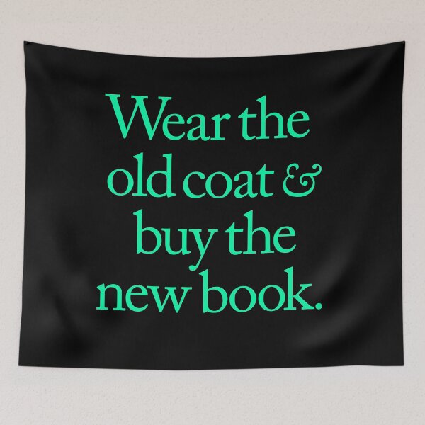 Item preview, Wear the old coat & buy the new book v.5 designed and sold by x1brett.