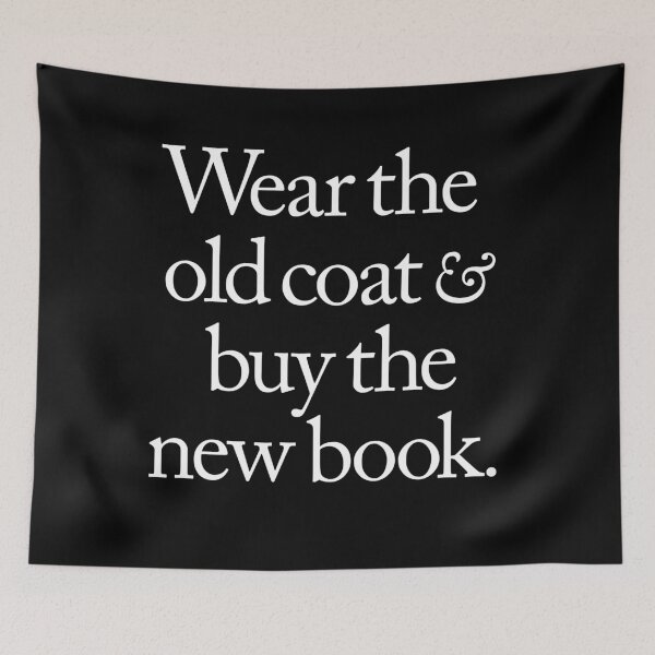 Item preview, Wear the old coat & buy the new book v.7 designed and sold by x1brett.