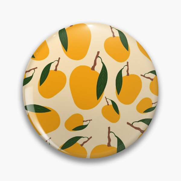 Item preview, Mango Summer Fruit Pattern designed and sold by idovedesign.