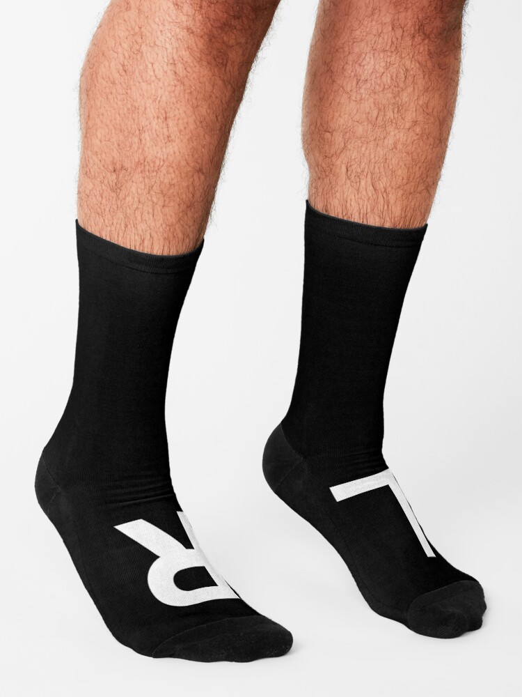 Socken mit rechts links beschriftung Clearance