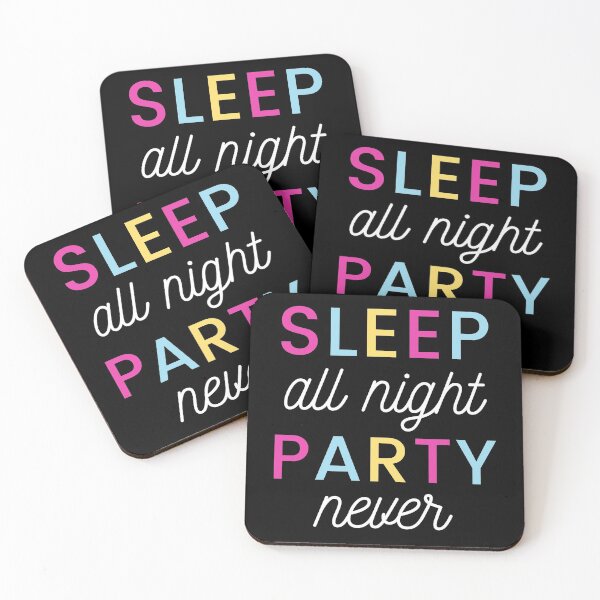 Item preview, Narcolepsy Humour Sleep Disorder Sarcasm Sleep All Night Party Never designed and sold by VanVleckDesigns.