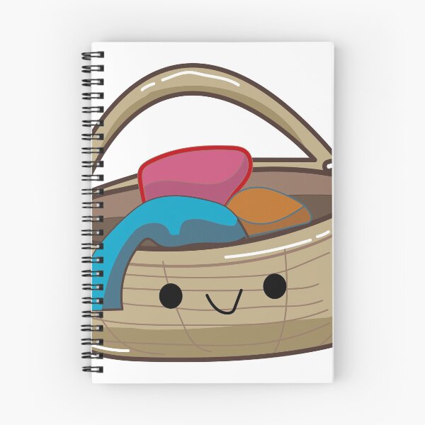 Item preview, cute basket cartoon designed and sold by evildomo.