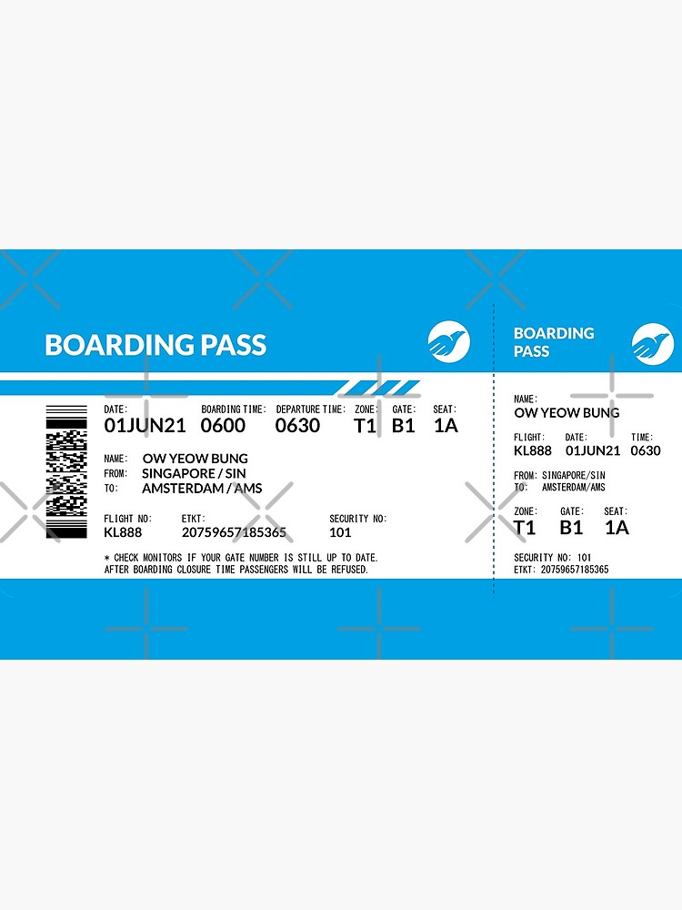 Boarding Pass 4000x1660 KL64 by twgcrazy