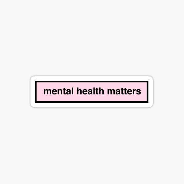 Item preview, Mental Health Matters designed and sold by artsythingstore.