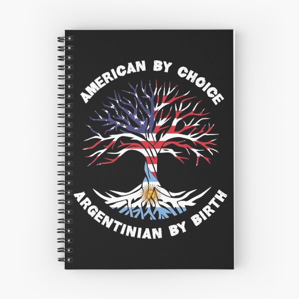 Item preview, Argentinian By Birth American By Choice, Half Argentinian Half American Flag, Argentinian Roots Tree designed and sold by ArtsyloShop.