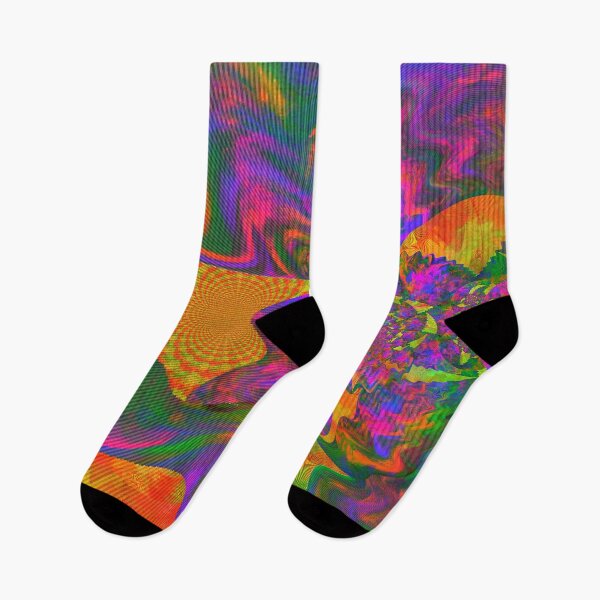 Item preview, Psychedelic Juicy Bloom II designed and sold by Discordant Dreams Art.