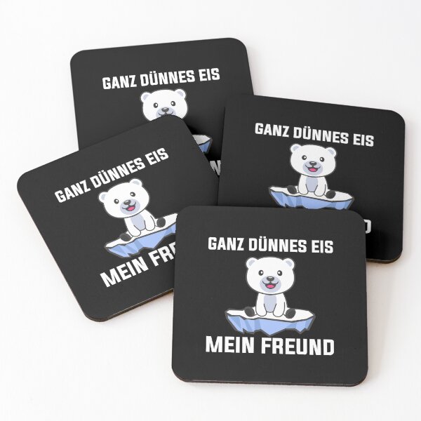 Artikelvorschau, Eisbär Lustiger Spruch: Ganz Dünnes Eis Mein Freund Fun entworfen und verkauft von Lenny Stahl.