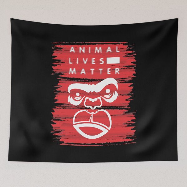 Item preview, Animal Lives Matter - Animal Rights Activism - White designed and sold by crazycollective.