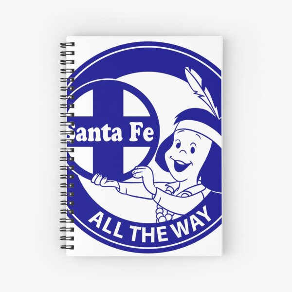 Item preview, Santa Fe Railway Lil Chief "All the Way" Blue Clean designed and sold by Osprey Tees.
