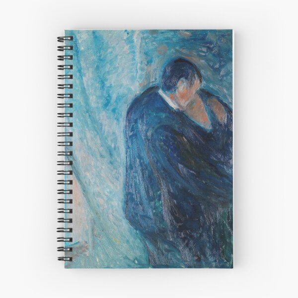Item preview, The Kiss - Edvard Munch designed and sold by brushandframes.