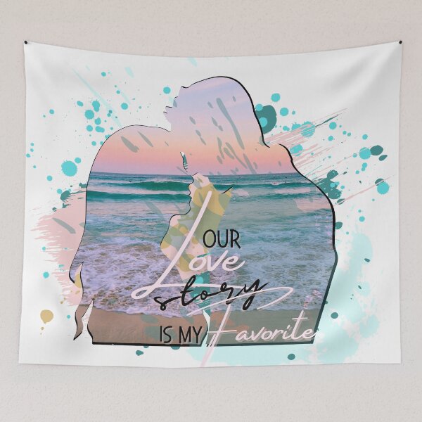 Item preview, Our Love Story is My Favorite Beach Couple designed and sold by indigofox-x.