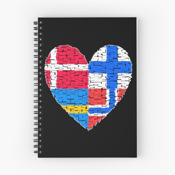 Item preview, Heart Art Scandinavia Norway Sweden Finland Denmark designed and sold by AndiHK.