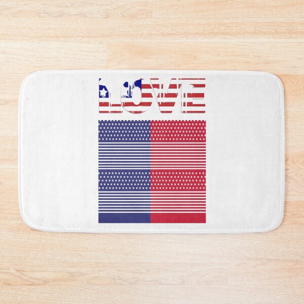 Item preview, USA Flag T-shirt : American Flag on America Shirt/Love Shirt designed and sold by Printoweb.