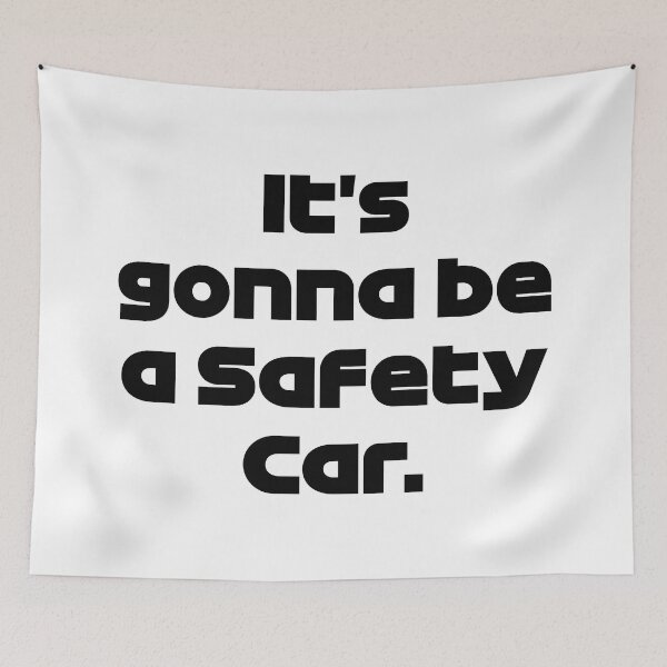 Item preview, It's Gonna Be a Safety Car - Funny RAI. Radio 2021 (Black) designed and sold by FilipeFerreira.