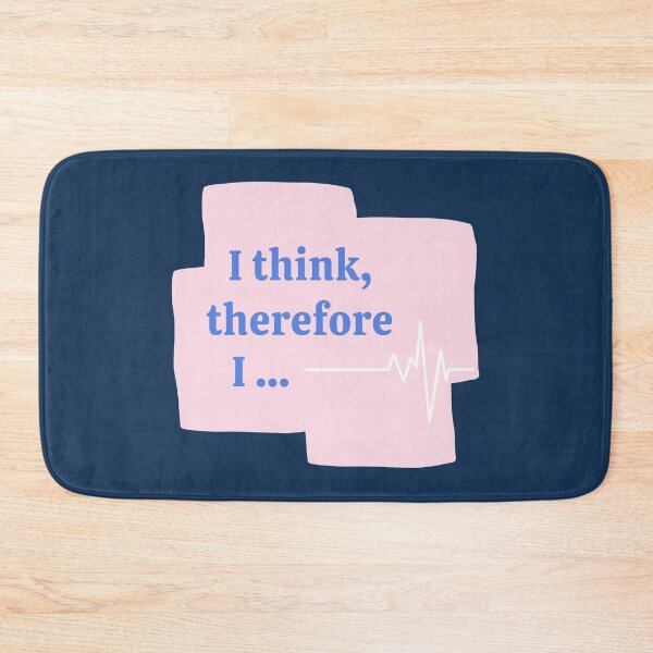 Item preview, I think, therefore I...  designed and sold by IridescentGrape.