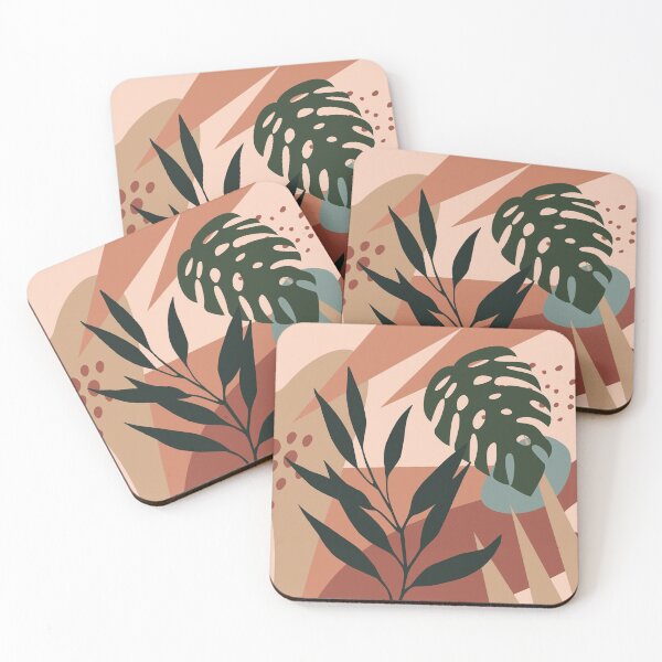 Item preview, Abstract Tropical - Boho Abstract Plant Art designed and sold by Teeline.