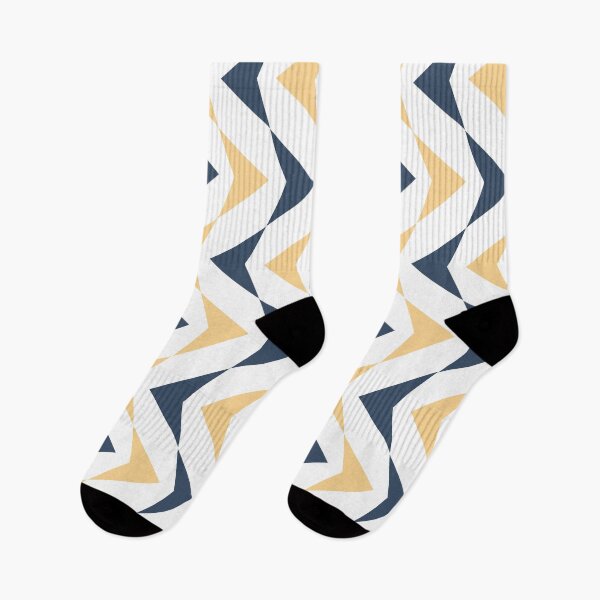 Item preview, Blue and yellow triangles pattern designed and sold by MJSemedo.