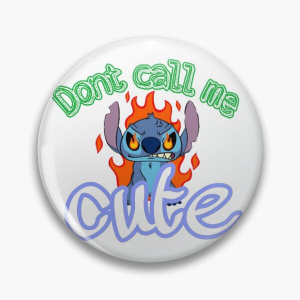 Item preview, Dont call me cute art designed and sold by Hooria-awan.