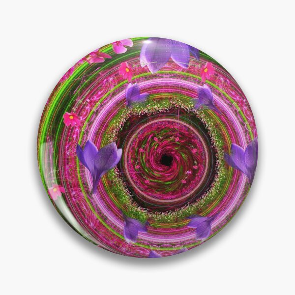 Item preview, Flower Girl Whirlpool designed and sold by Discordant Dreams Art.