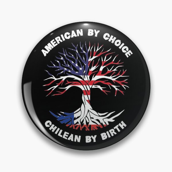 Item preview, Chilean By Birth American By Choice, Half Chilean Half American Flag, Chilean Roots Tree designed and sold by ArtsyloShop.