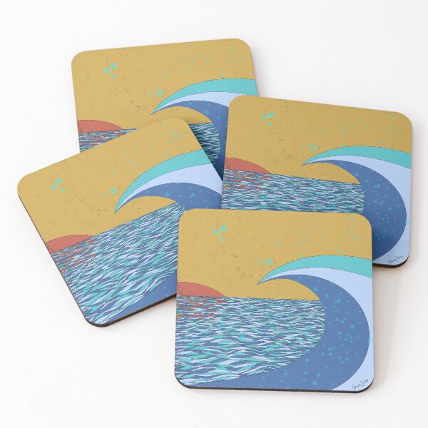 Item preview, Florida Wave, Surf art, Beach Vibe designed and sold by trishsierer.