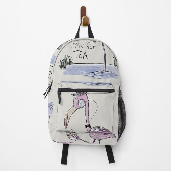 Item preview, Time for tea posh flamingo designed and sold by Matt Corrigan.