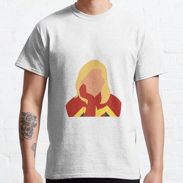 Camiseta capitana marvel online niña